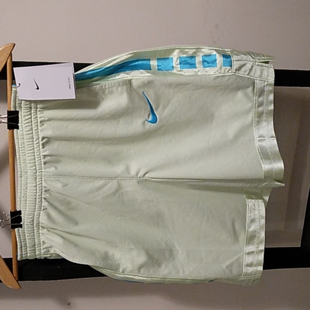 Nike Light Green Basketball Shorts NWT
